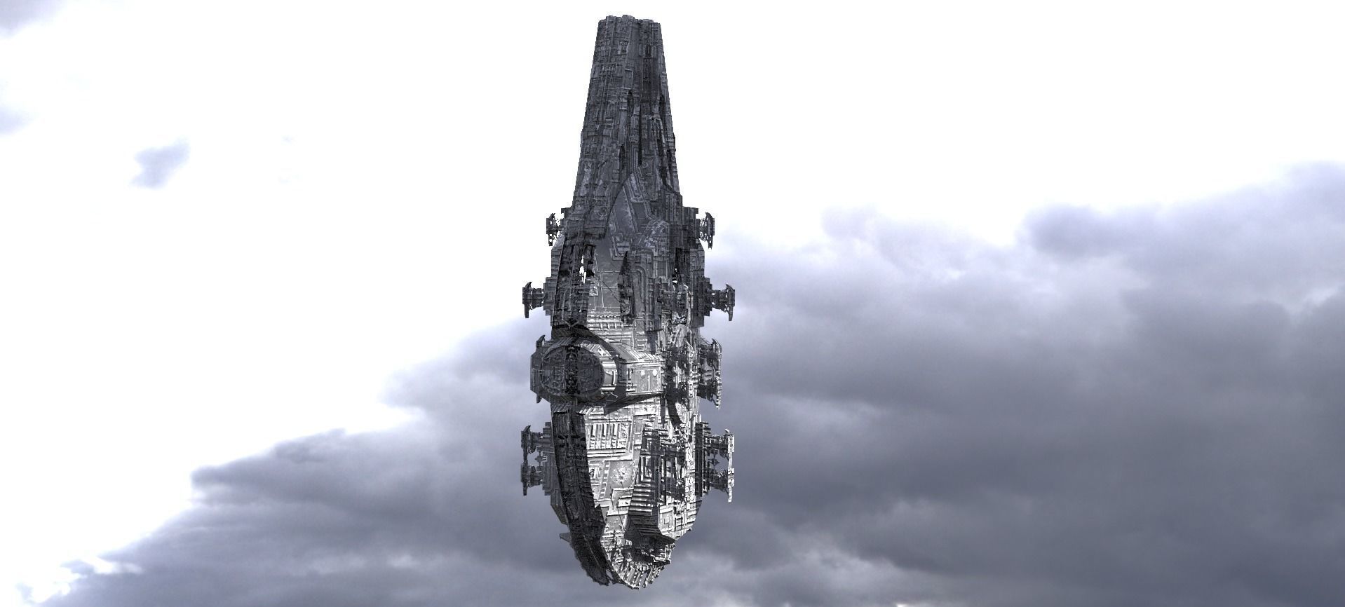 Jupiter Scouter Ship 3 3D model_1