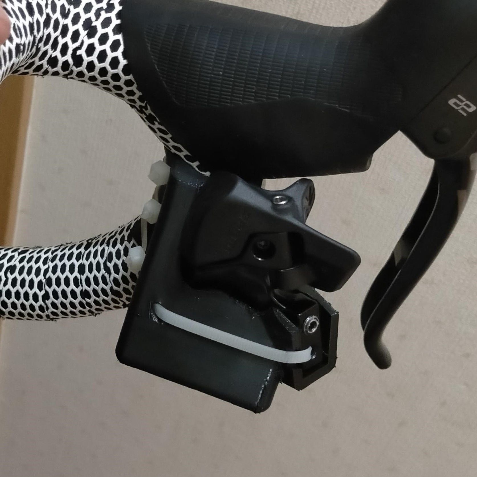 SRAM GX Eagle AXS Controller Bracket for drop bar 3D print model_4