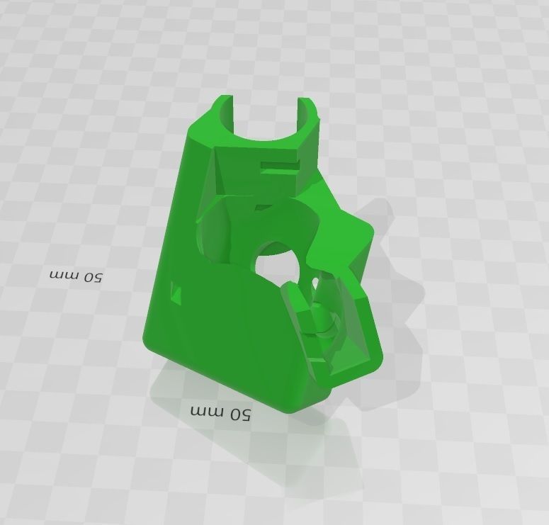 SRAM GX Eagle AXS Controller Bracket for drop bar 3D print model_2