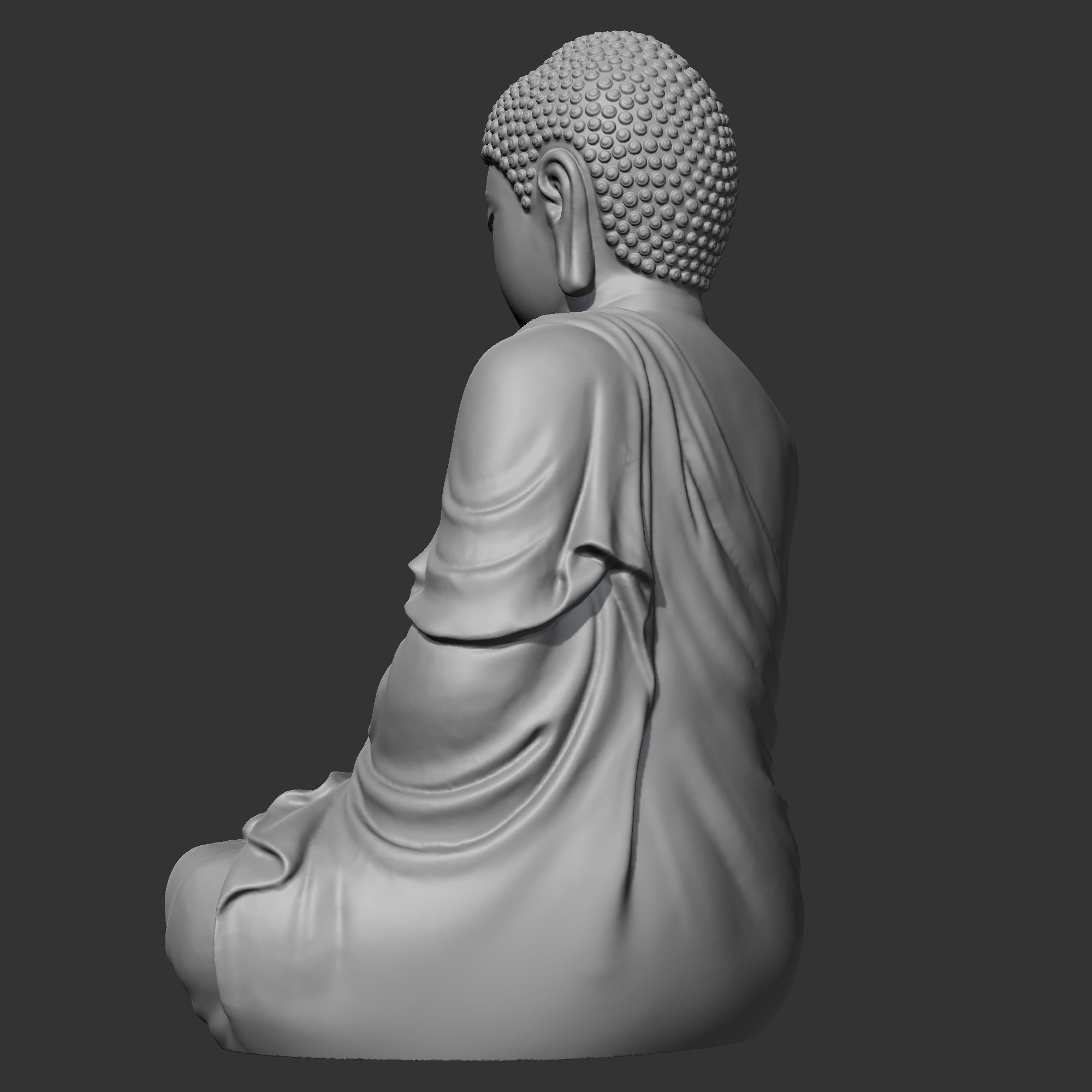 Buddha 3D print model statue 3D print model_5