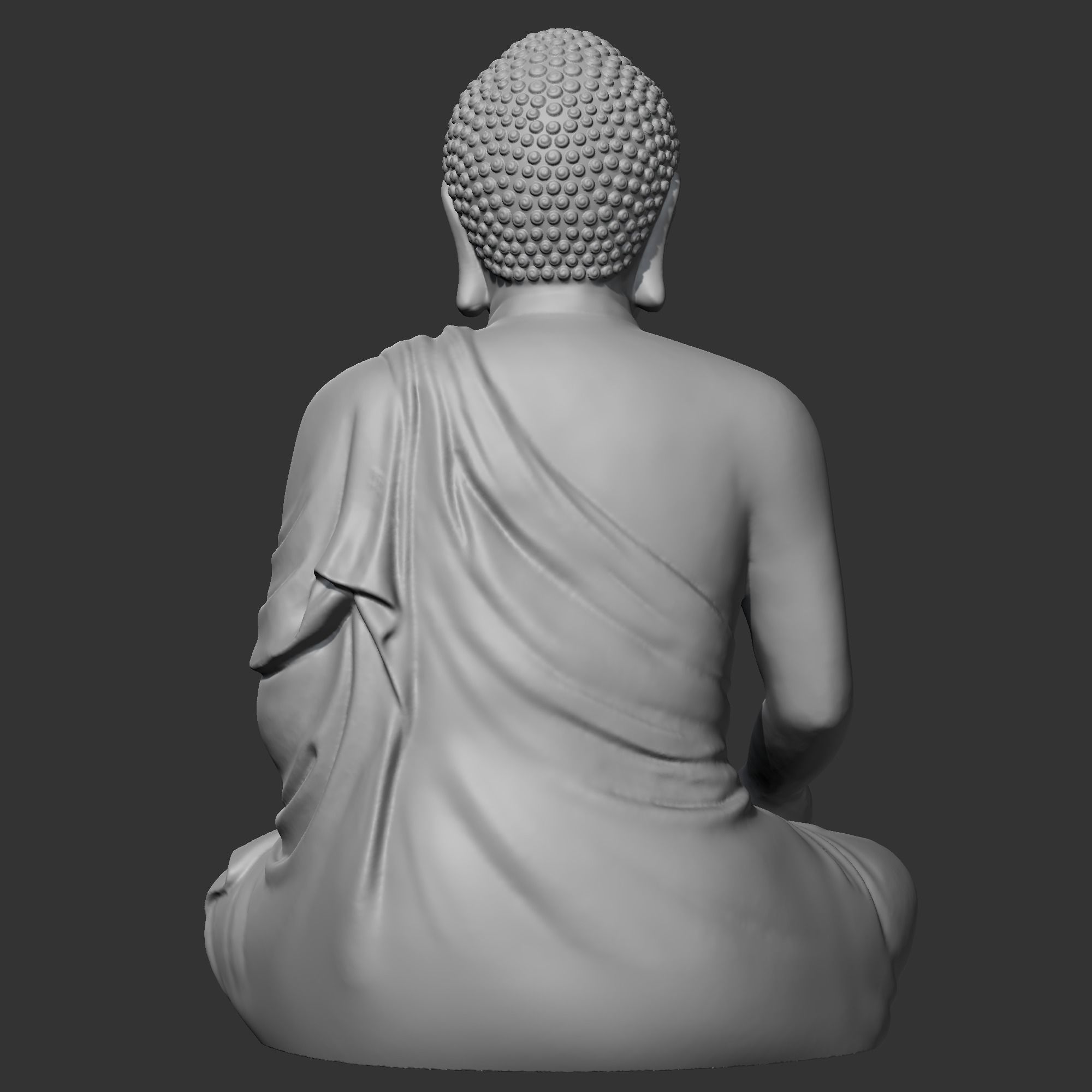 Buddha 3D print model statue 3D print model_6
