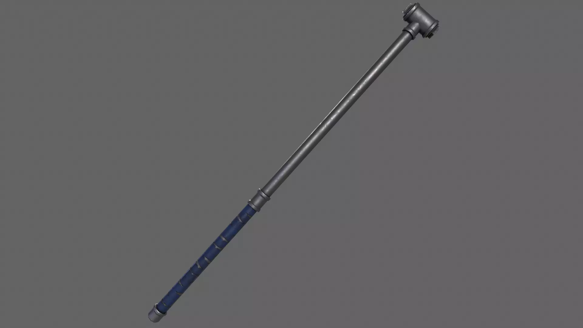 PBR Pipe Weapon V2e Low-poly 3D model