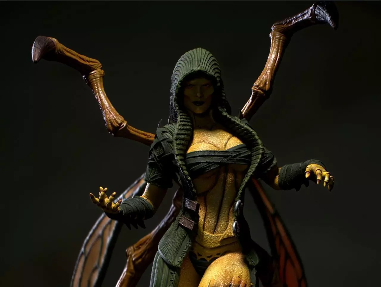 D Vorah Mortal Kombat 3D print model_0