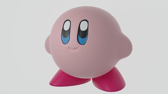 Kirby Normal Low-poly 3D model