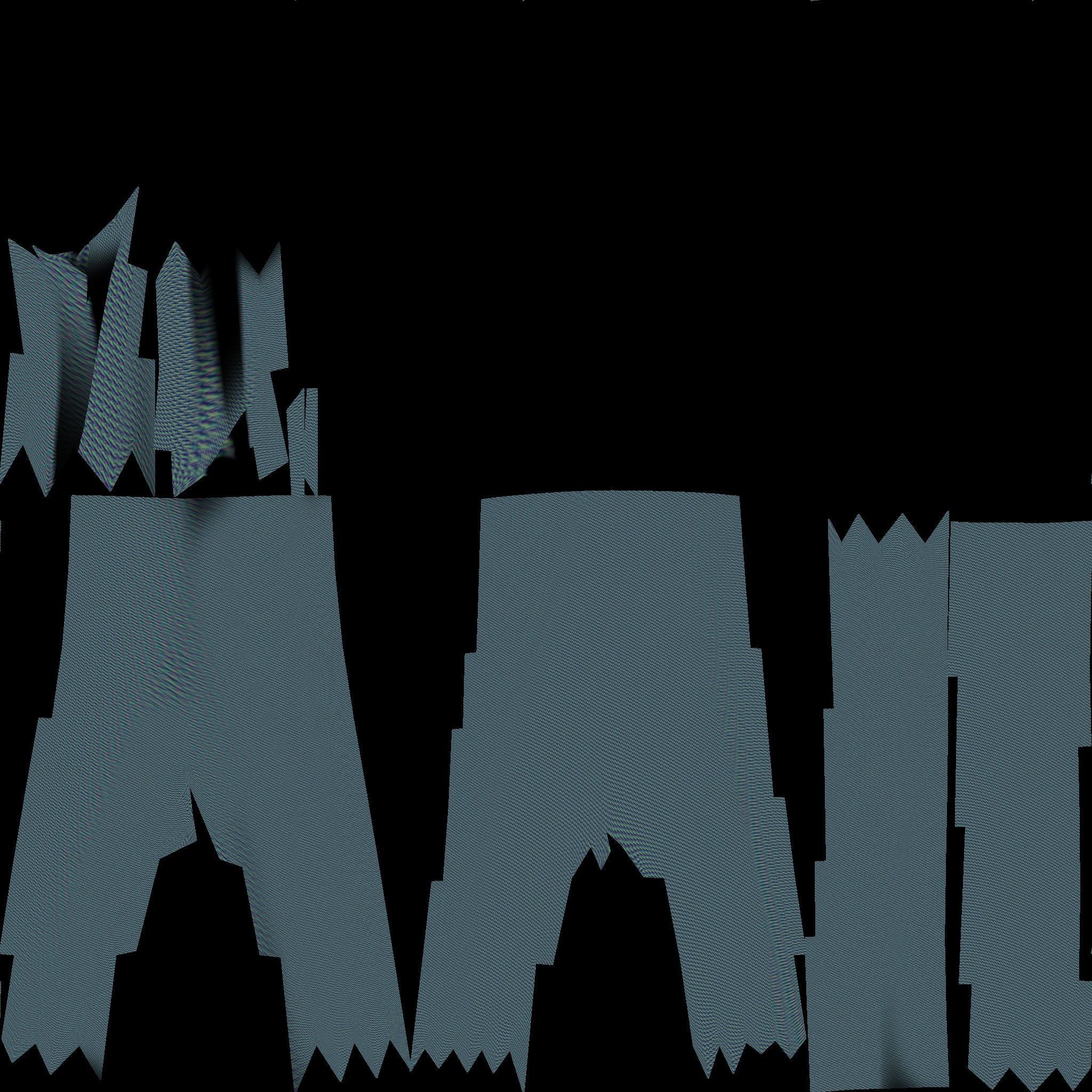 Humanoid Green Goblin with weapon and shield Low-poly 3D model_14