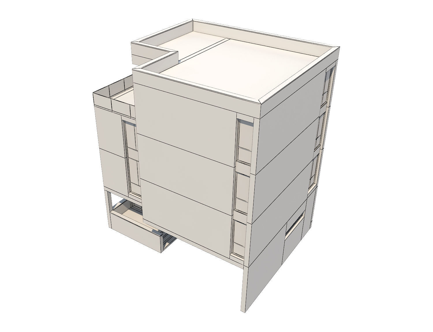 Modern House 21 3D model_11