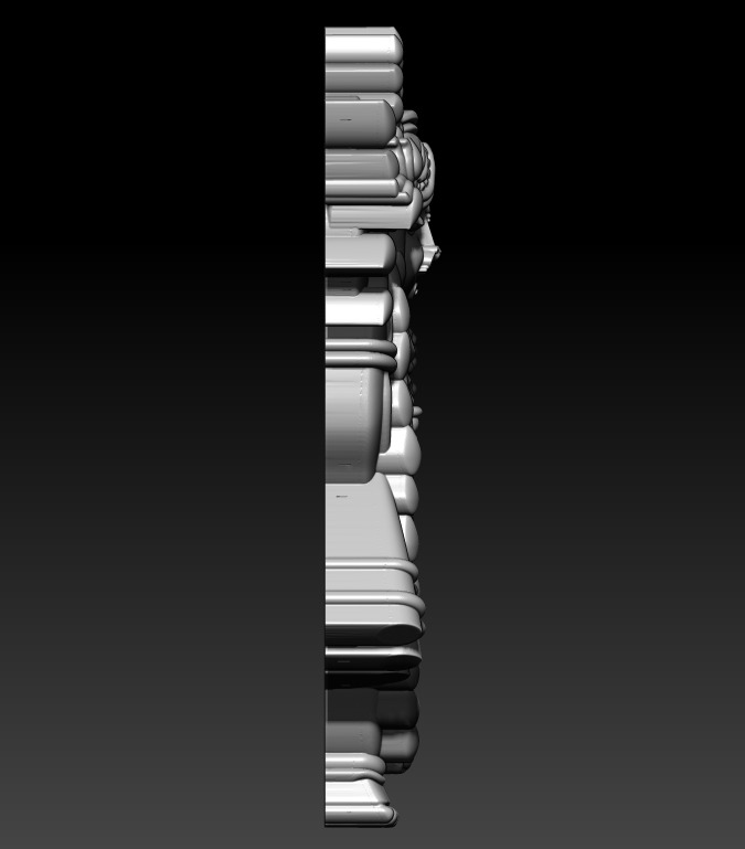 shrinath ji 3D print model_4