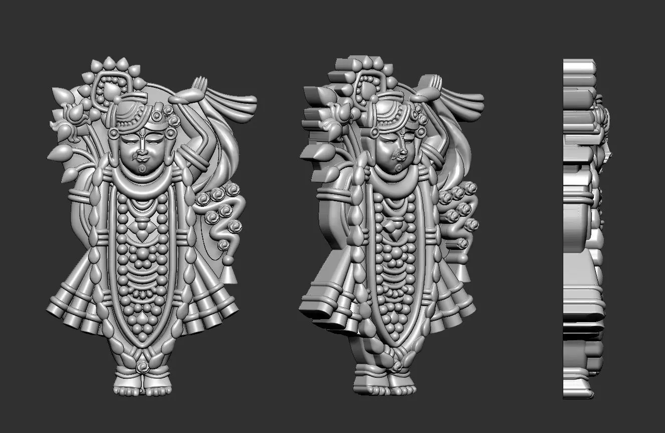 shrinath ji 3D print model_0