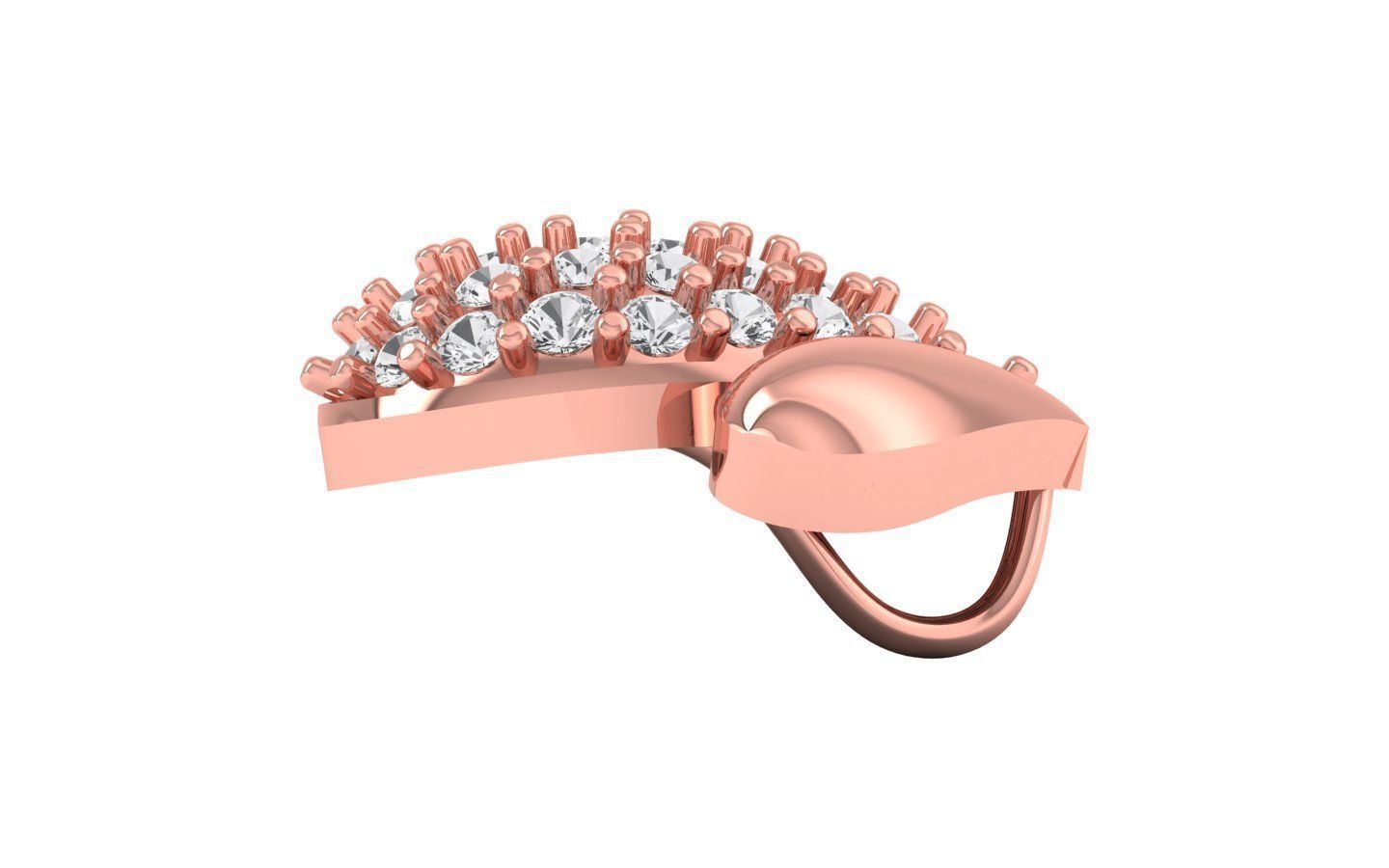 Earrings Pendant Set 3dm STL OBJ FBX Renders Details 3D print model_6