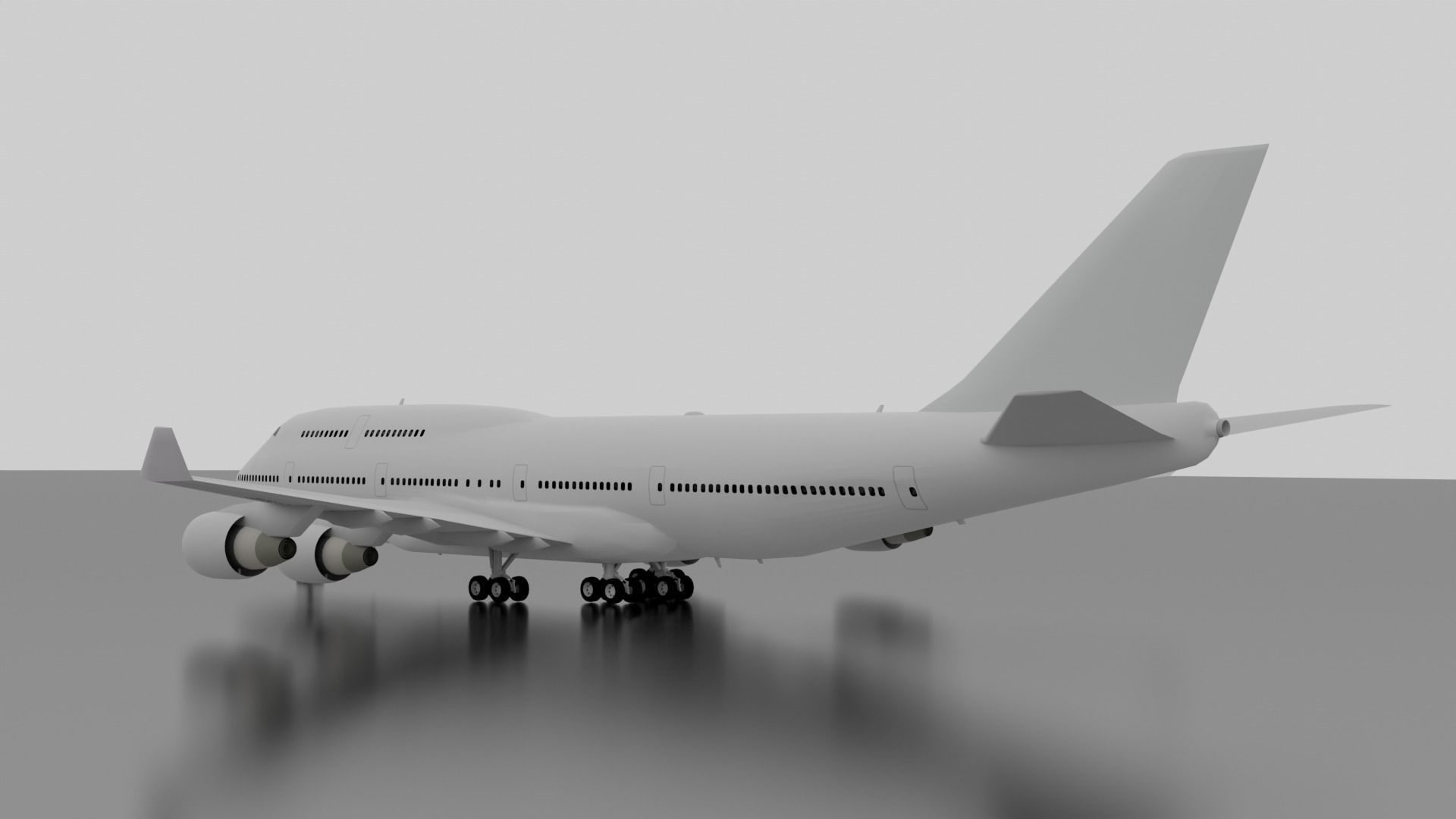 Boeing 747-400 3D model_6