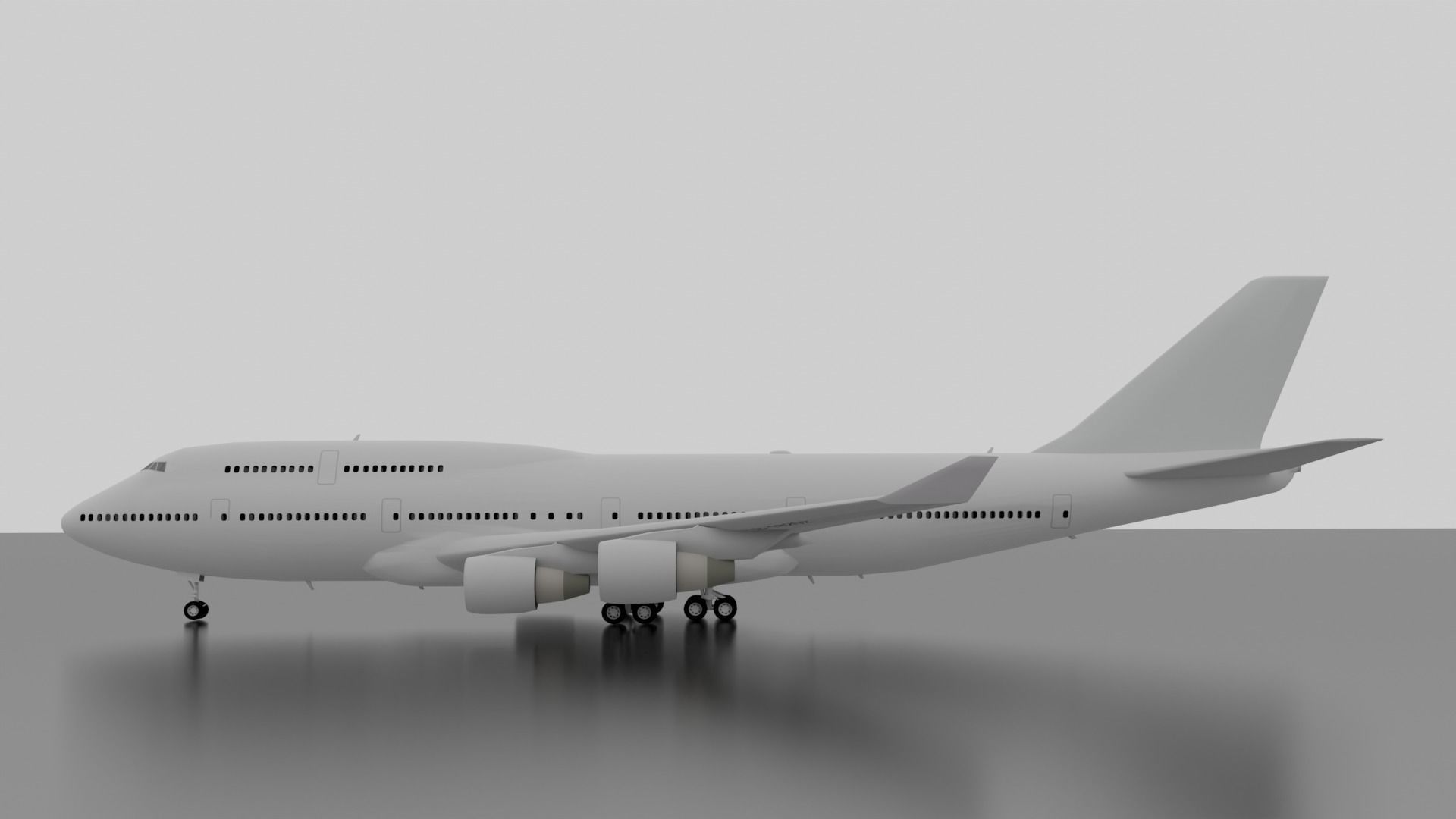 Boeing 747-400 3D model_7