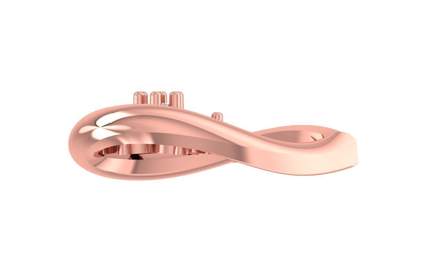 Earrings Pendant Set 3dm STL OBJ FBX Renders Details 3D print model_5