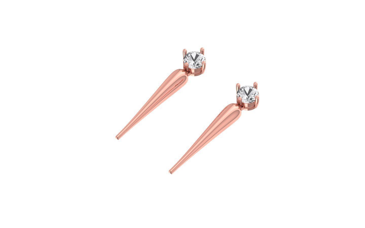 Earrings Pendant Set 3dm STL OBJ FBX Renders Details 3D print model_6