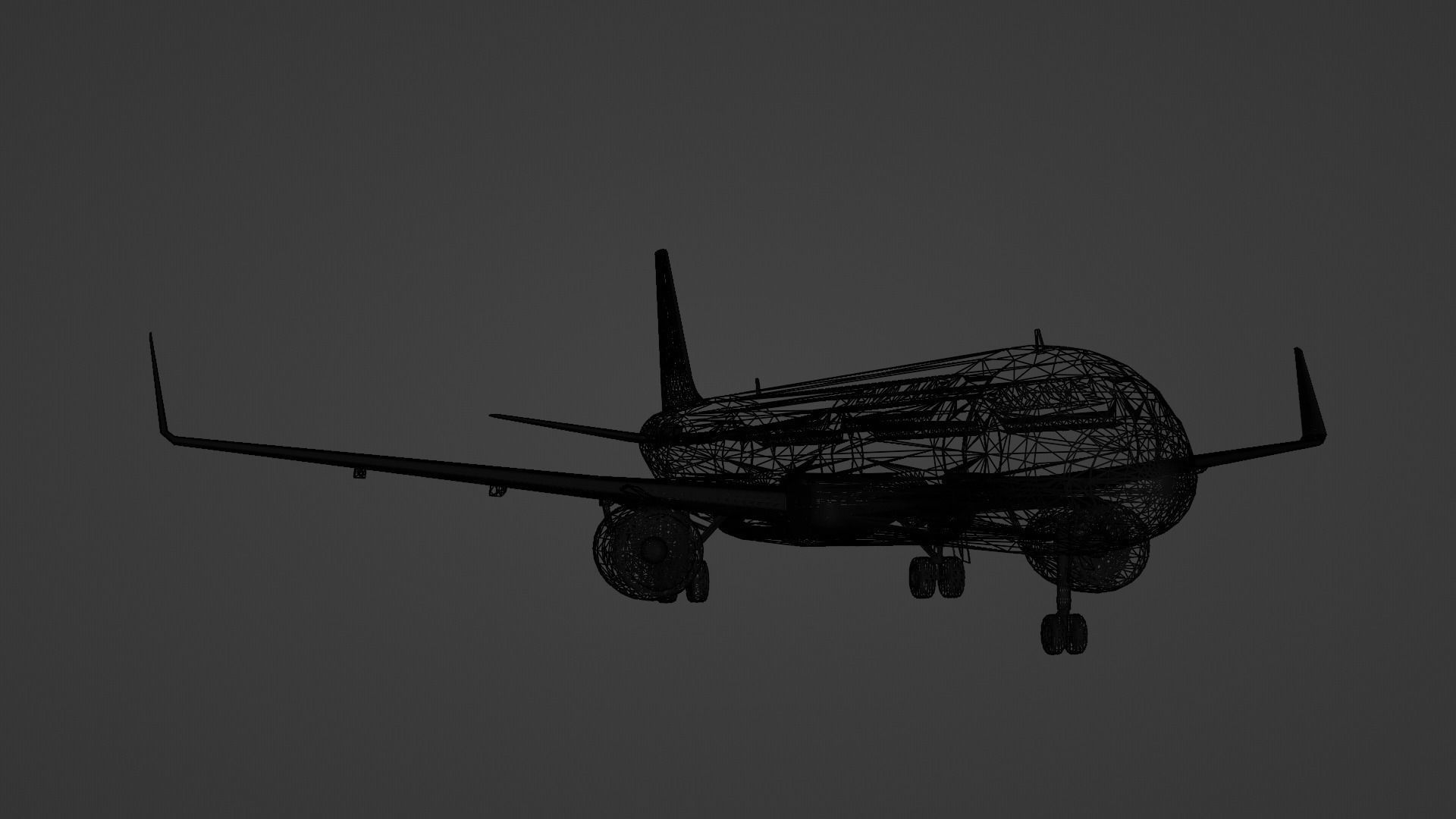 Airbus A321-200 3D model_11