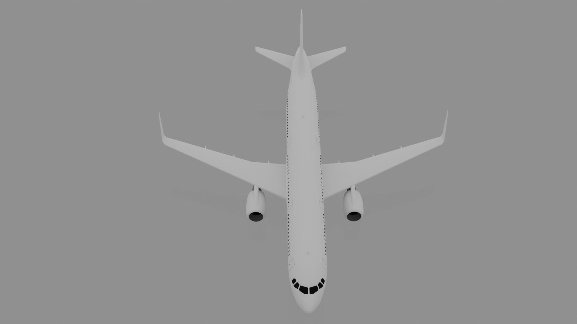 Airbus A321-200 3D model_9