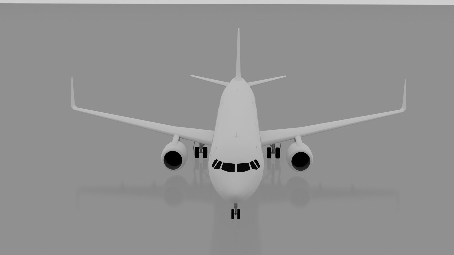 Airbus A321-200 3D model_1