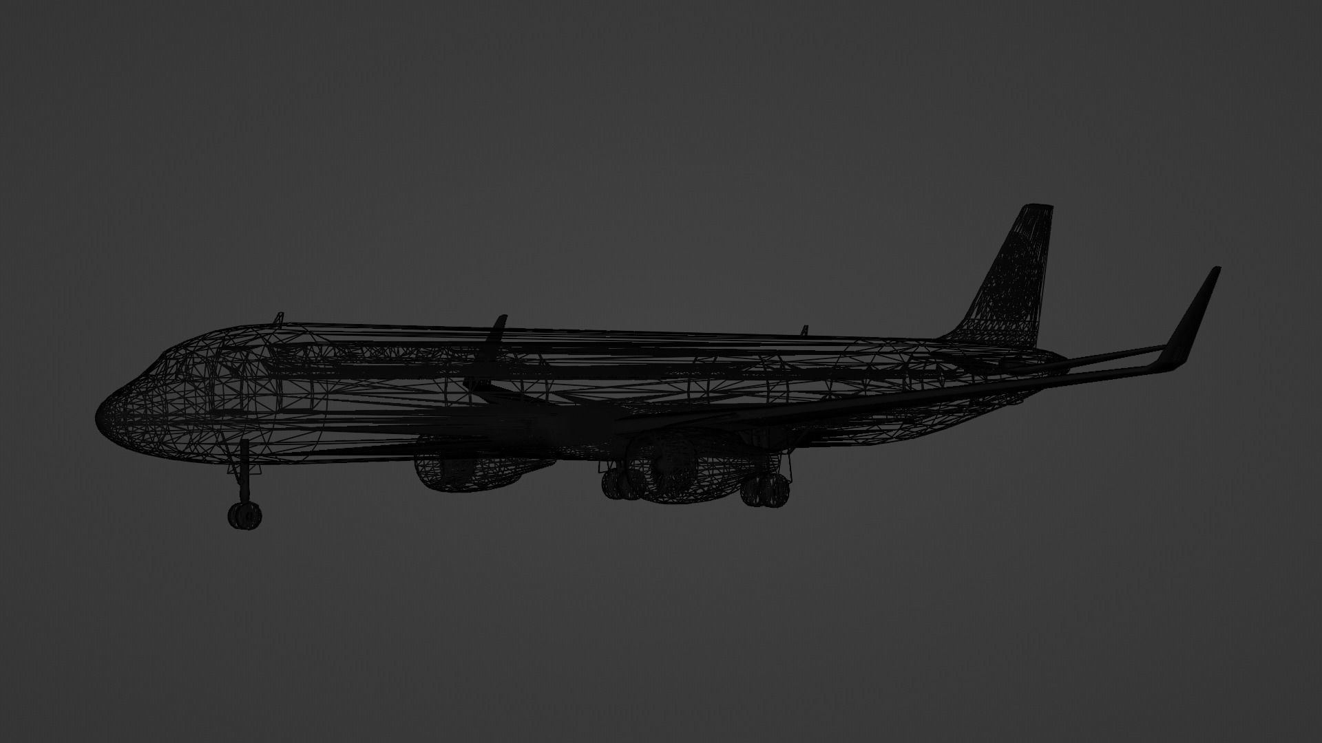 Airbus A321-200 3D model_10