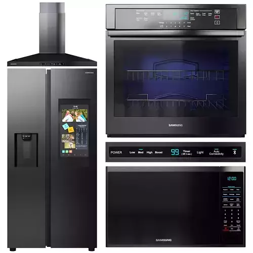 Samsung appliances collection 3D model