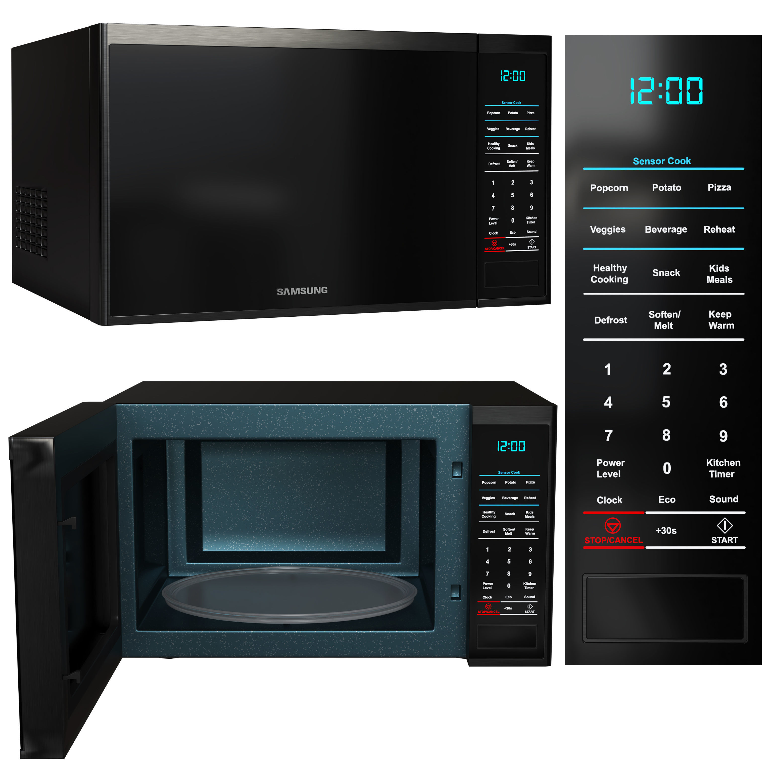 Samsung appliances collection 3D model_5