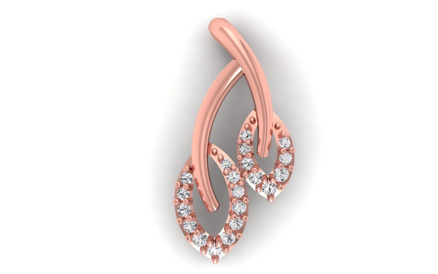 Pendant Earring Sets 3dm STL OBJ FBX Renders Details 3D print model_1