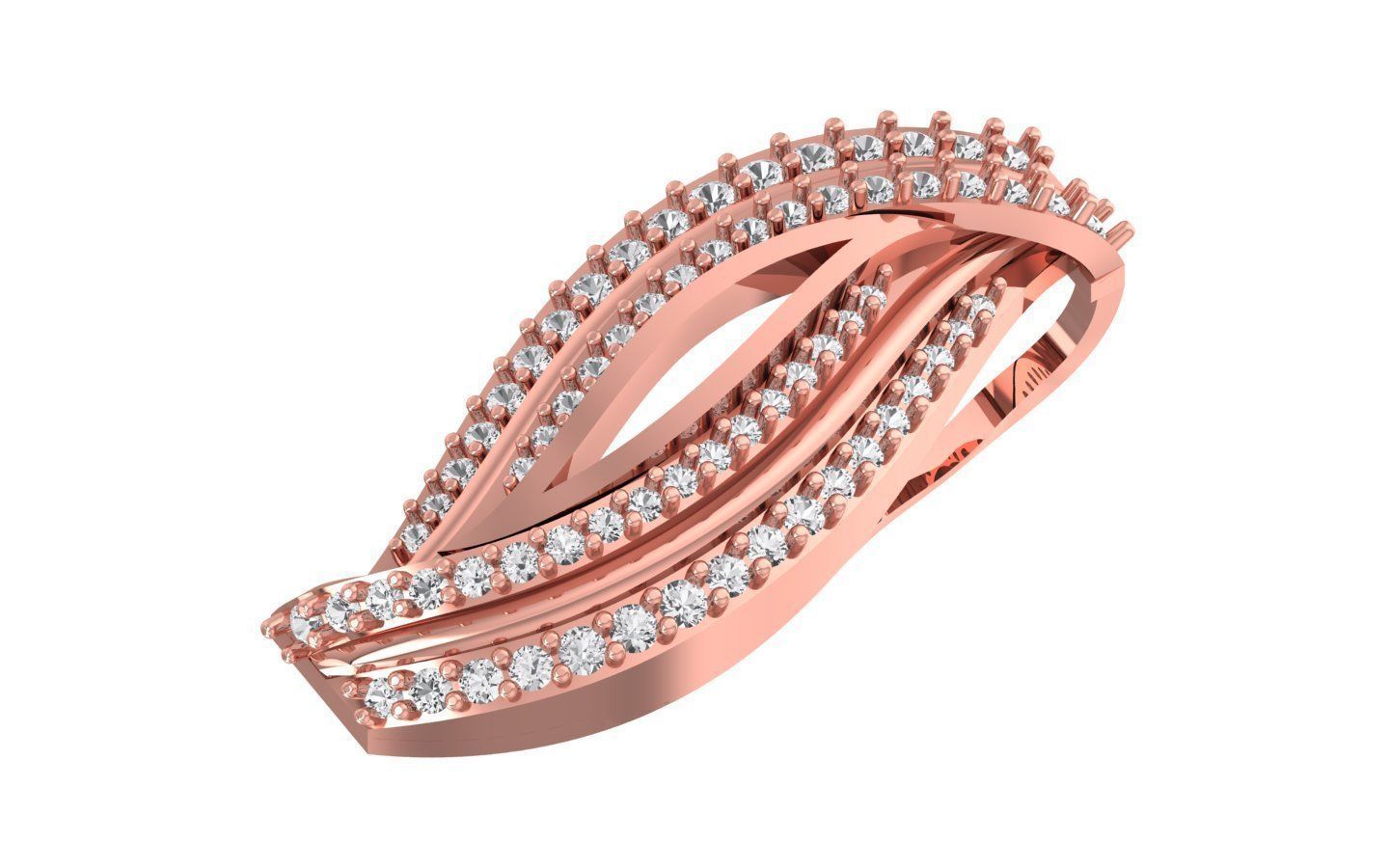 Pendant Earring Sets 3dm STL OBJ FBX Renders Details 3D print model_4