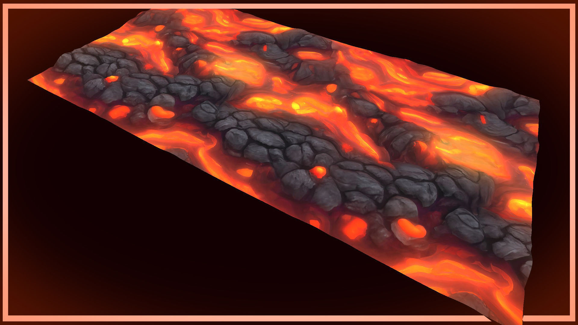 Lava and Rocks 20 TEXTURES Hand-painted Seamless Texture_5