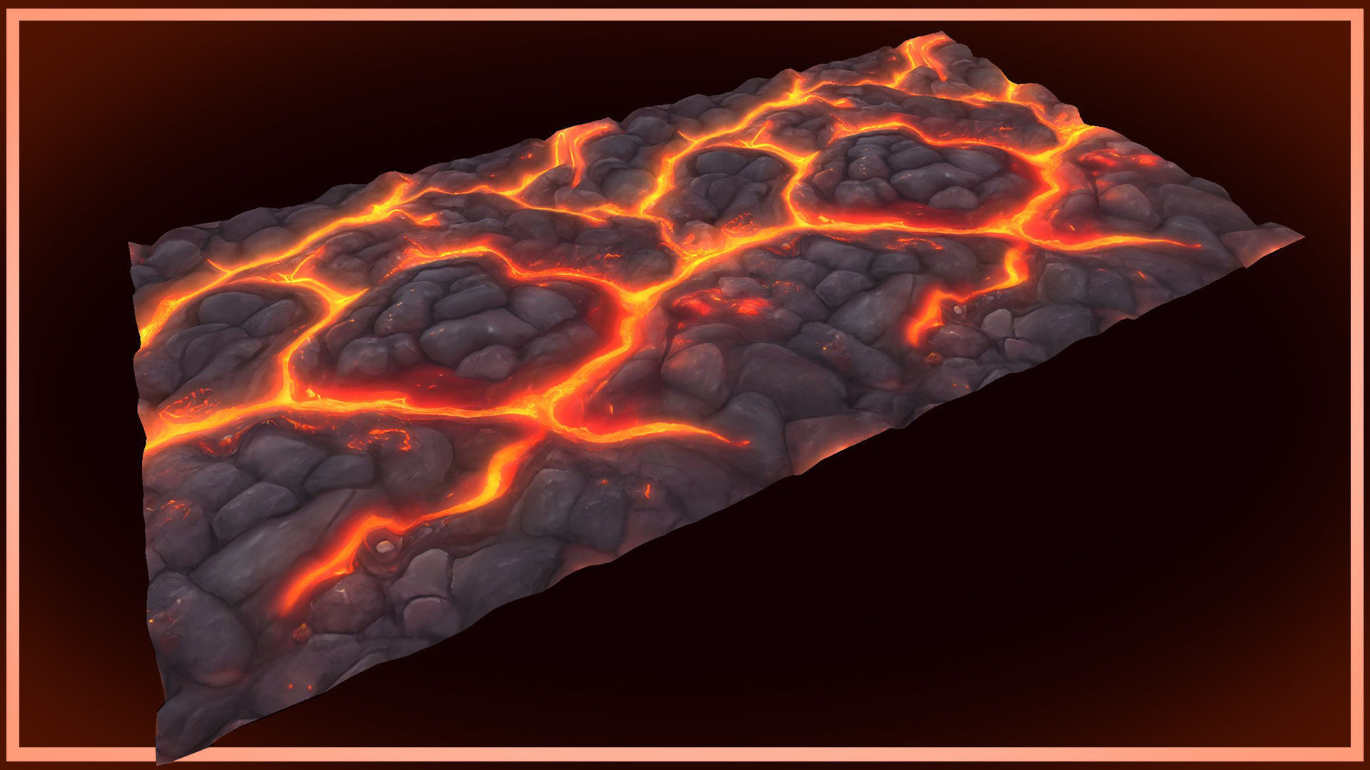 Lava and Rocks 20 TEXTURES Hand-painted Seamless Texture_6