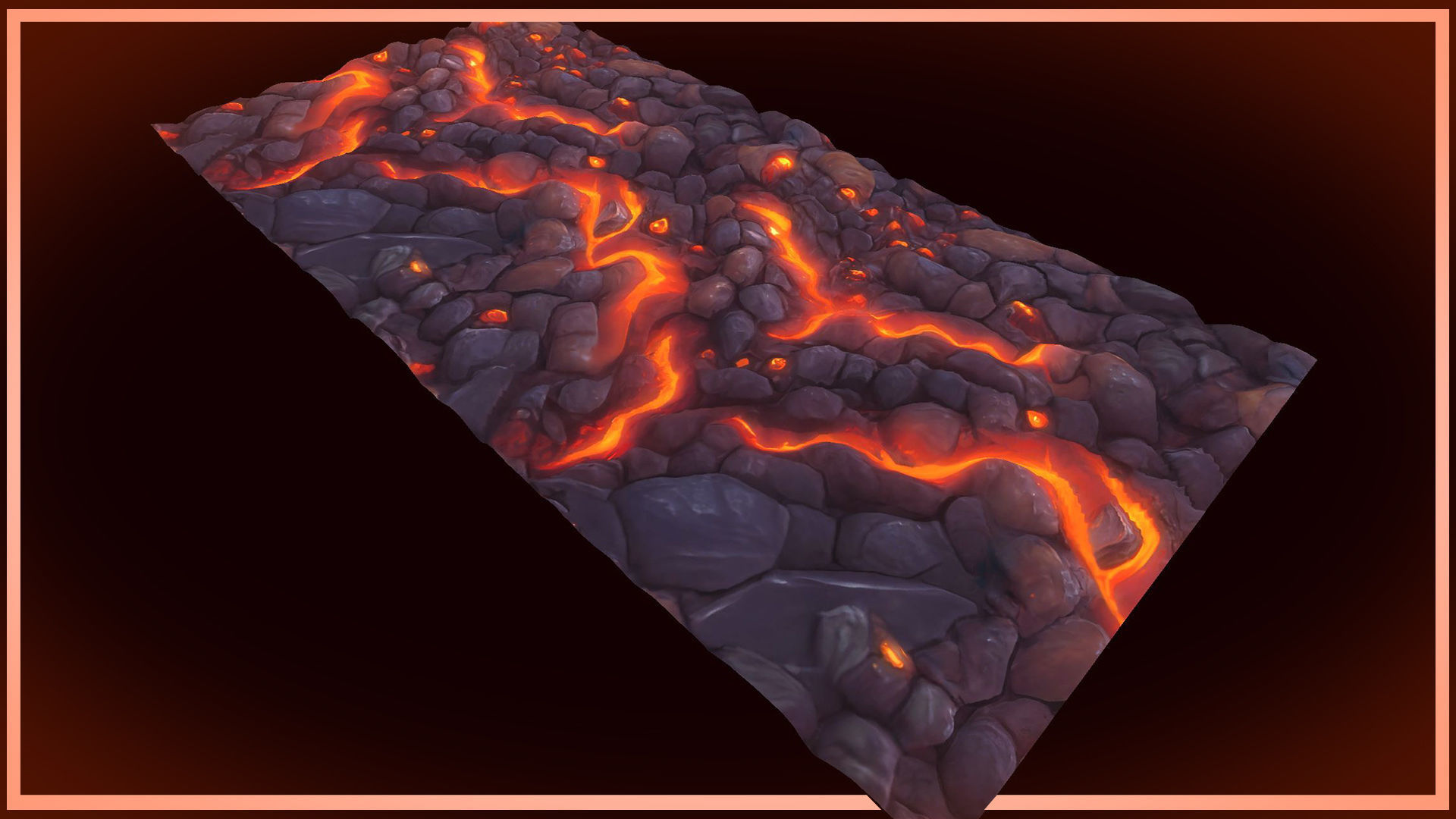 Lava and Rocks 20 TEXTURES Hand-painted Seamless Texture_8