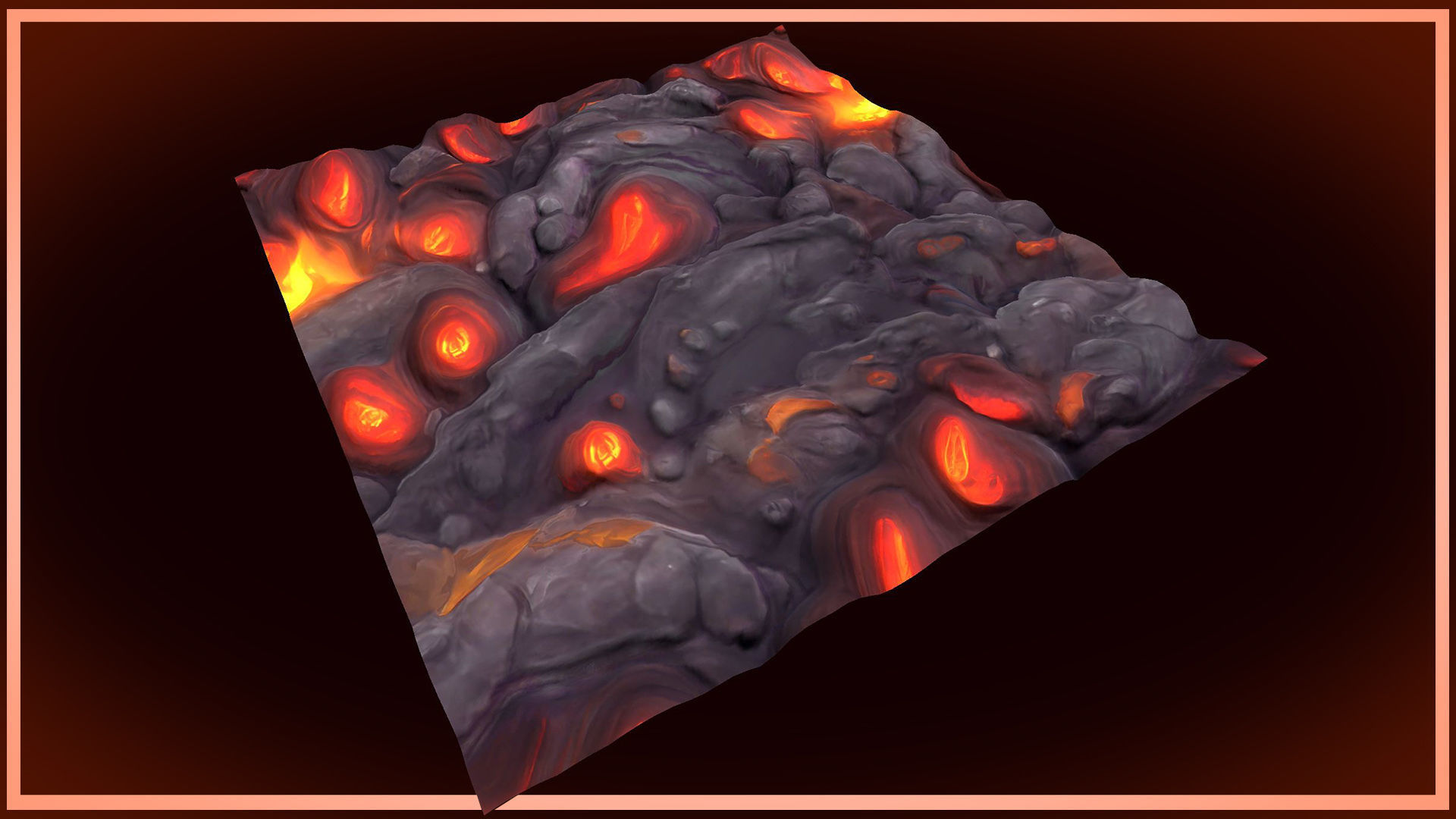 Lava and Rocks 20 TEXTURES Hand-painted Seamless Texture_14