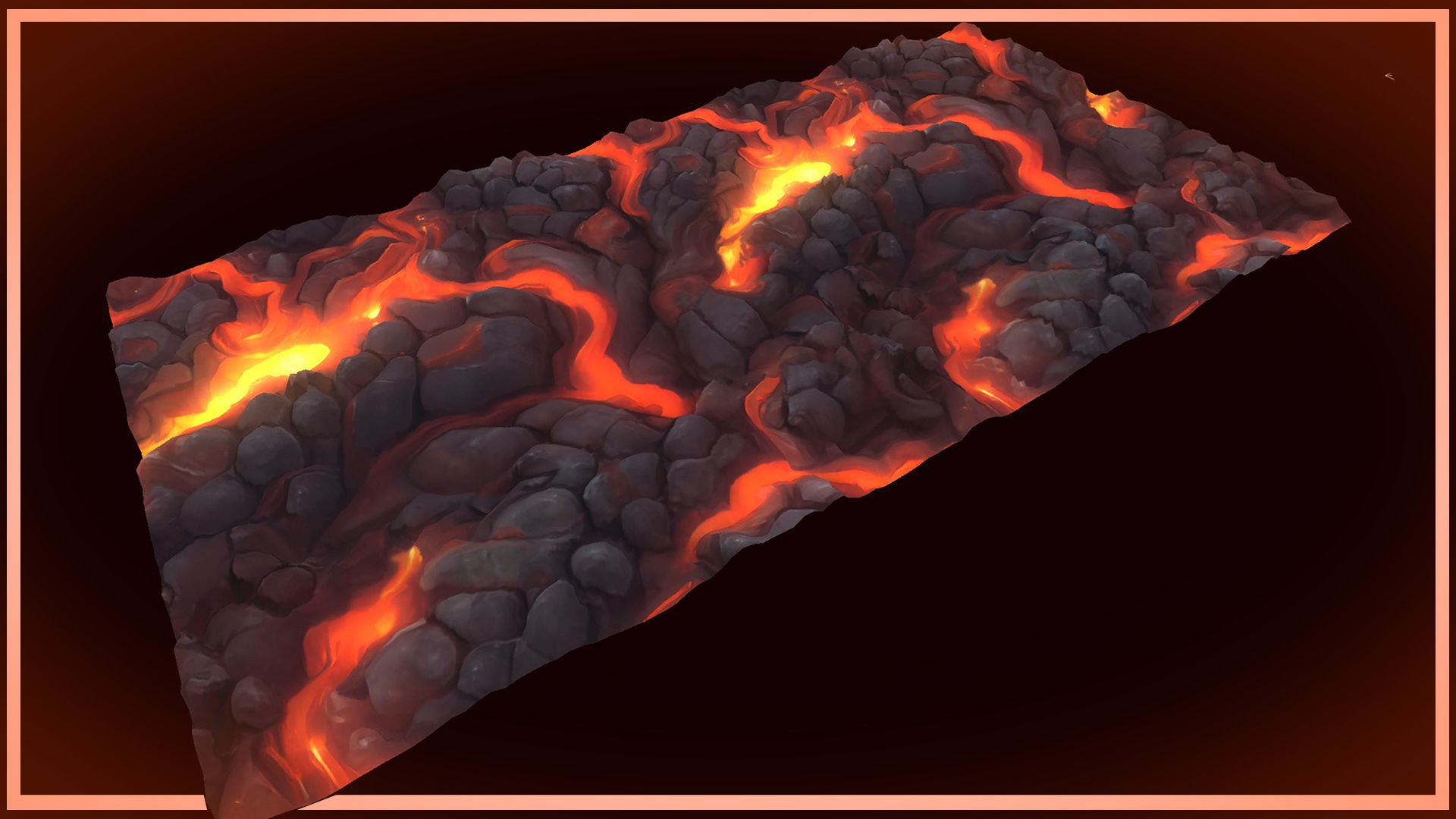 Lava and Rocks 20 TEXTURES Hand-painted Seamless Texture_15