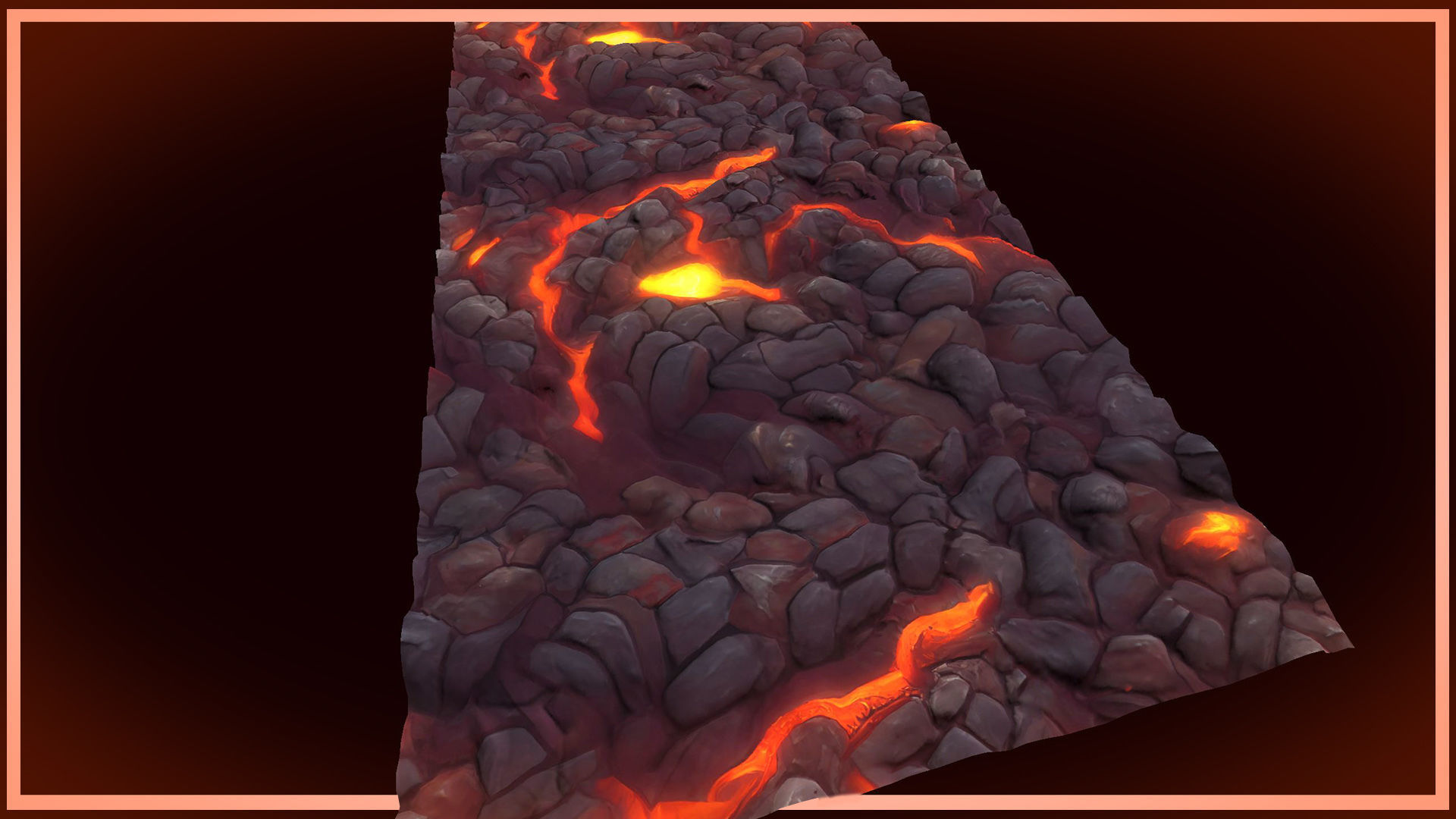 Lava and Rocks 20 TEXTURES Hand-painted Seamless Texture_7