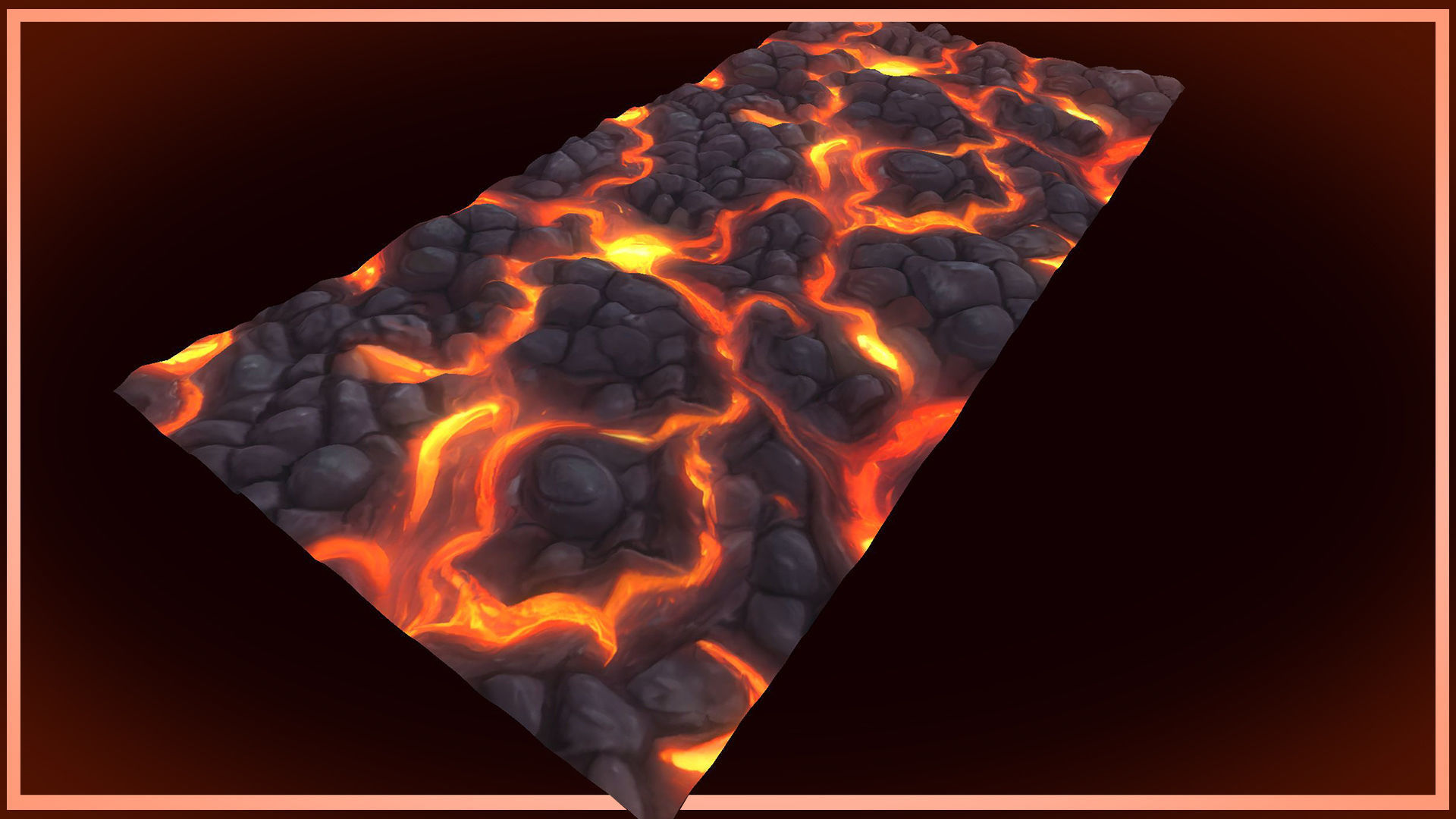 Lava and Rocks 20 TEXTURES Hand-painted Seamless Texture_13