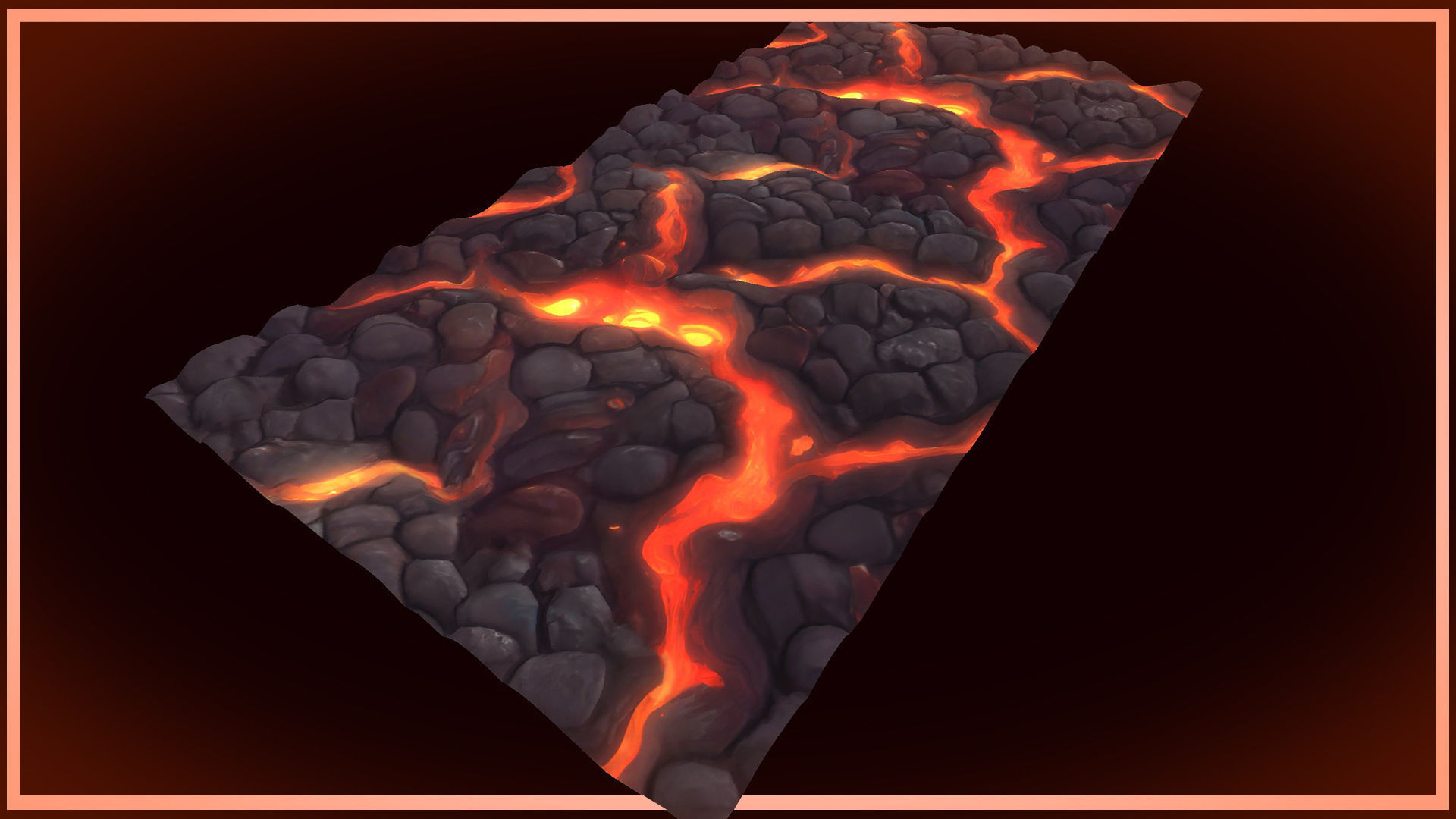 Lava and Rocks 20 TEXTURES Hand-painted Seamless Texture_4