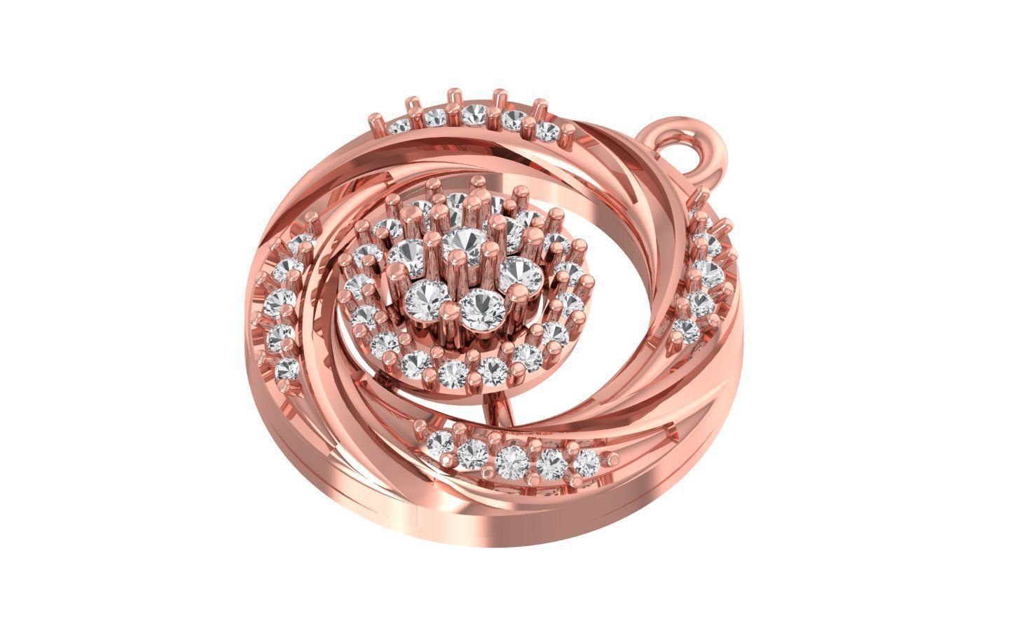 Pendant Earring Sets 3dm STL OBJ FBX Renders Details 3D print model_2