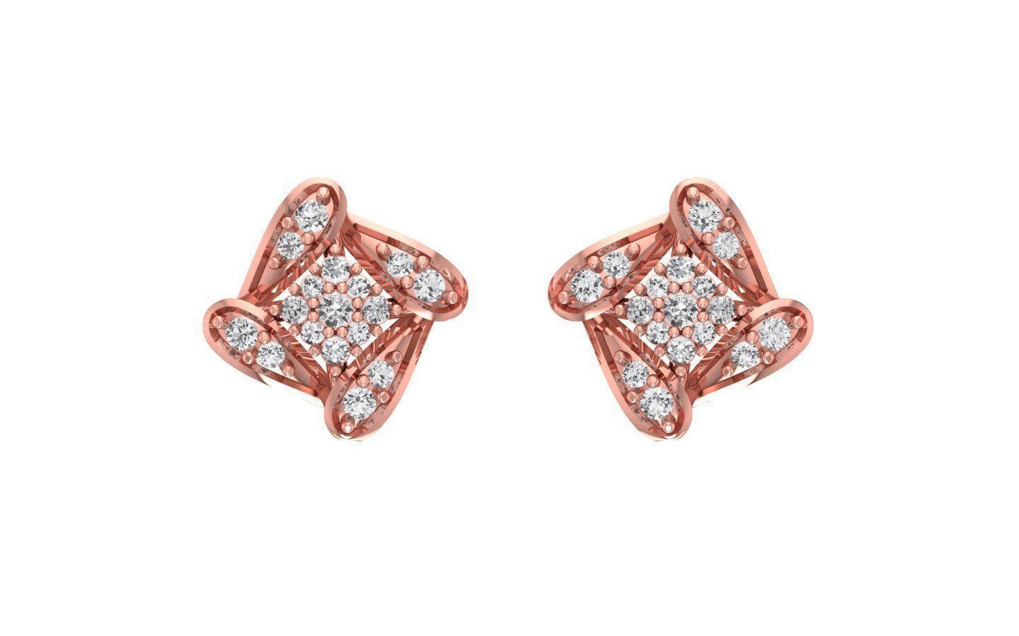 Pendant Earring Sets 3dm STL OBJ FBX Renders Details 3D print model_3