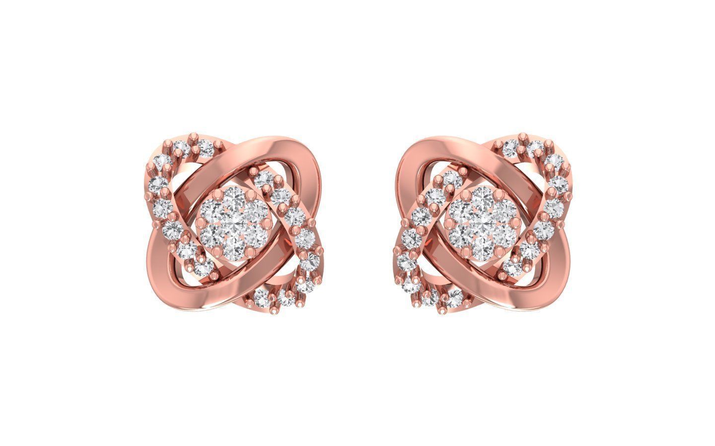 Pendant Earring Sets 3dm STL OBJ FBX Renders Details 3D print model_1