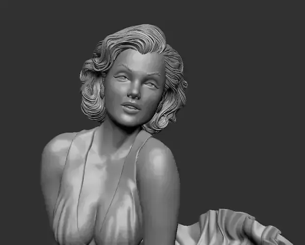 Marilyn Monroe 3d Print 3D print model