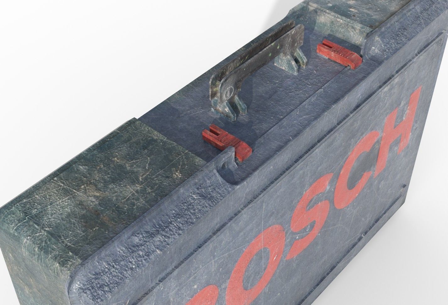 Bosch Impact Hammer Box Low-poly 3D model_7