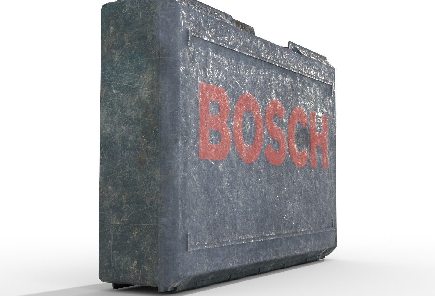 Bosch Impact Hammer Box Low-poly 3D model_10