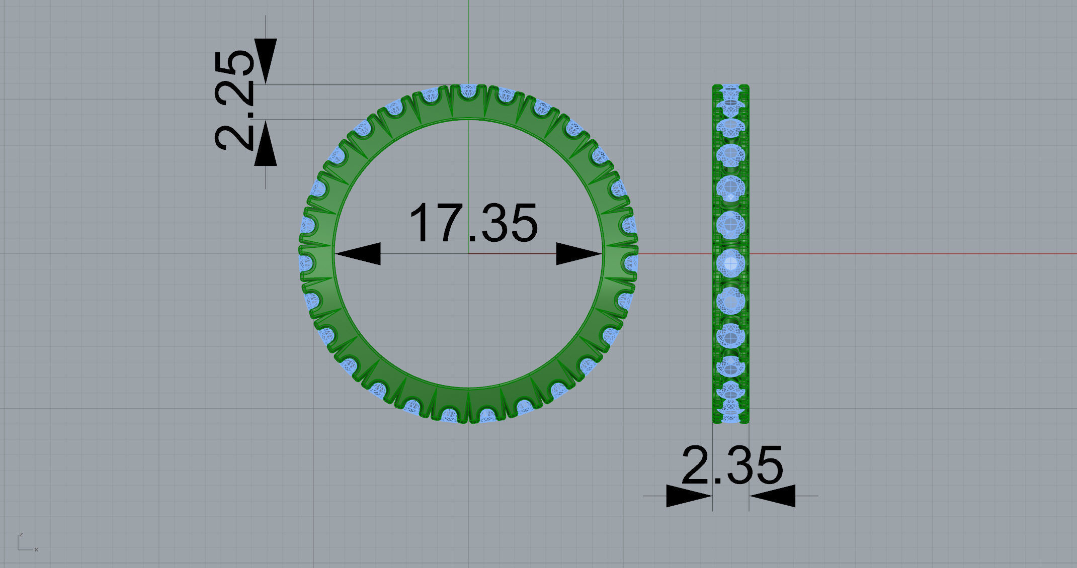 Gold N918 3D print model_4