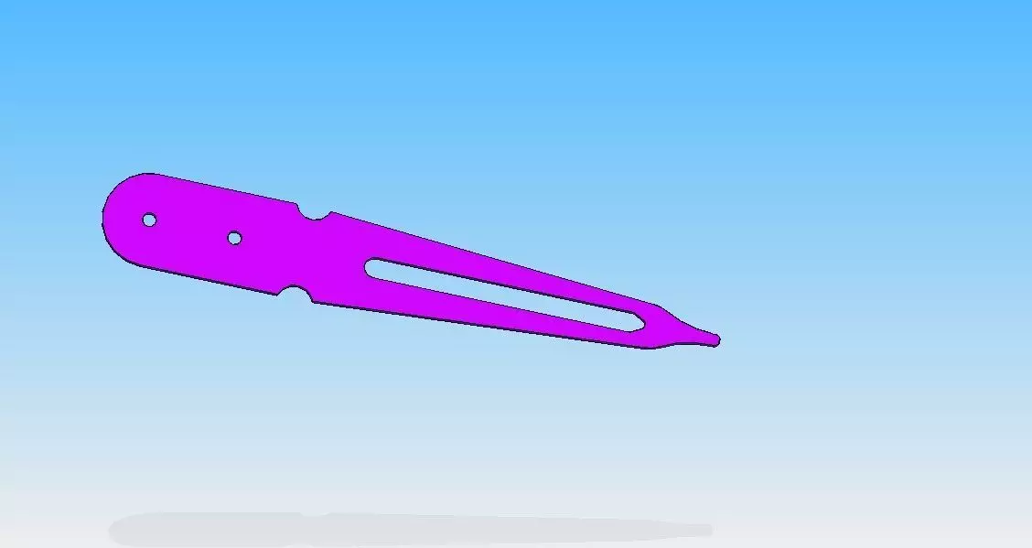 line anchor  ballast cap reel cap  line guide trigger guard  3D print model_0