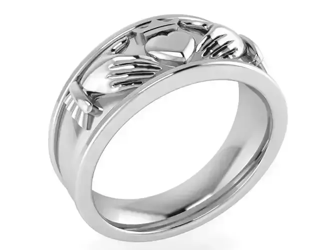 Angel Heart ring 1934 3D print model