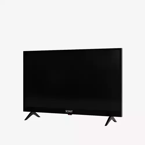 Photo realistic model of a Smart TV - SONY