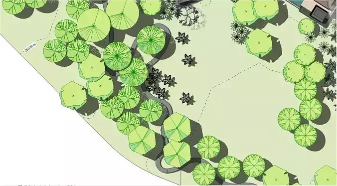 OPTIMIZED  Fully-Customizable Revit 2022 Tree Family - SET3