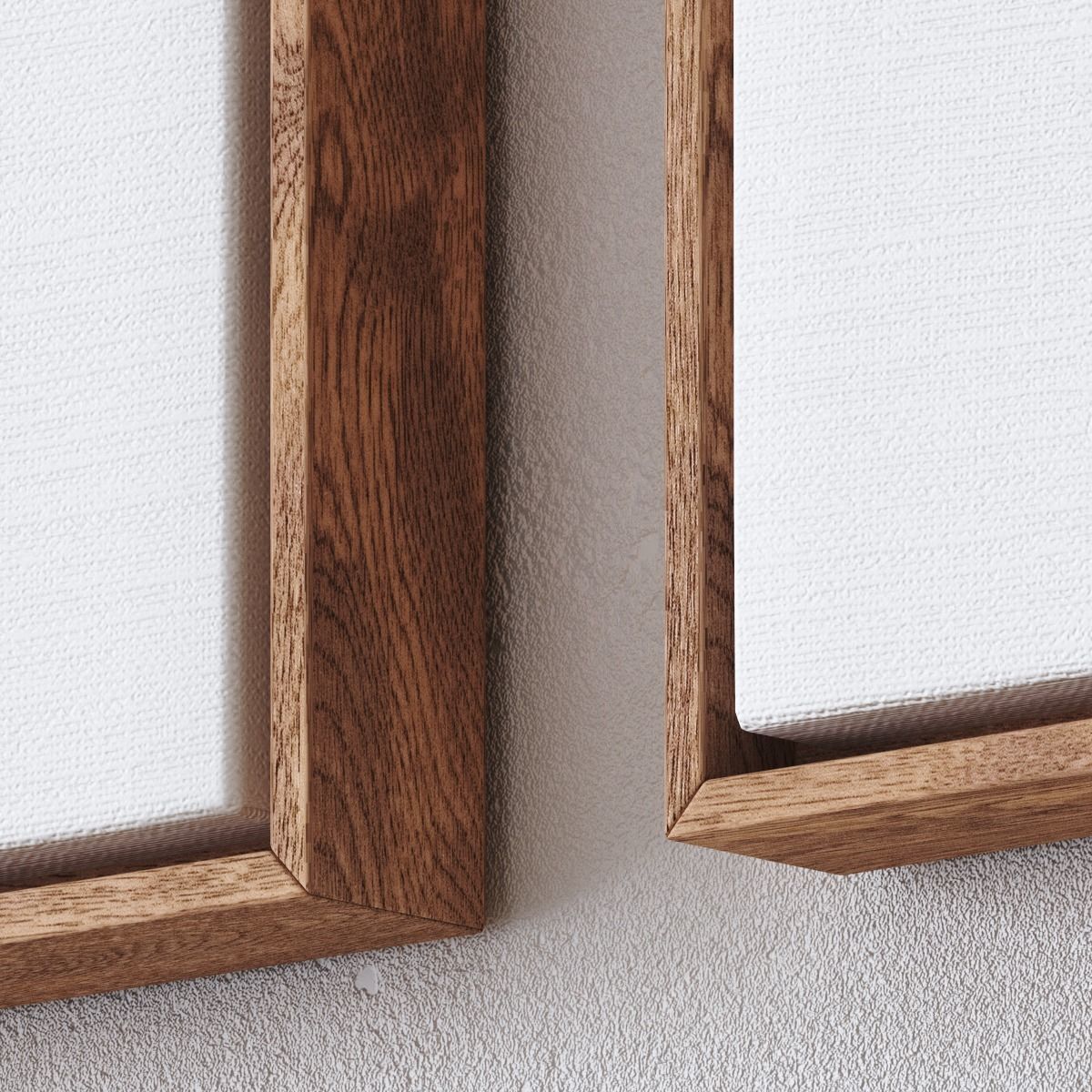 Set of six large wall paintings 2106 3D model_6