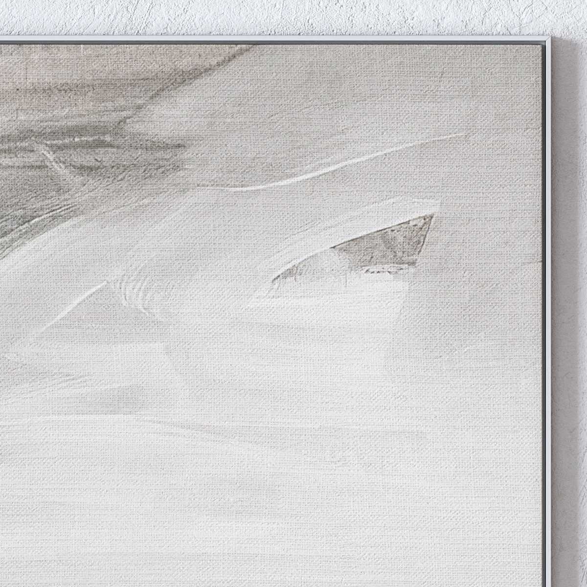 Set of six large wall paintings 2106 3D model_4