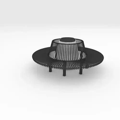 Bench Park 57 3D model
