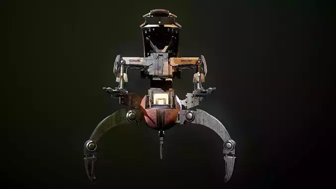 Droideka Star Wars 3D model