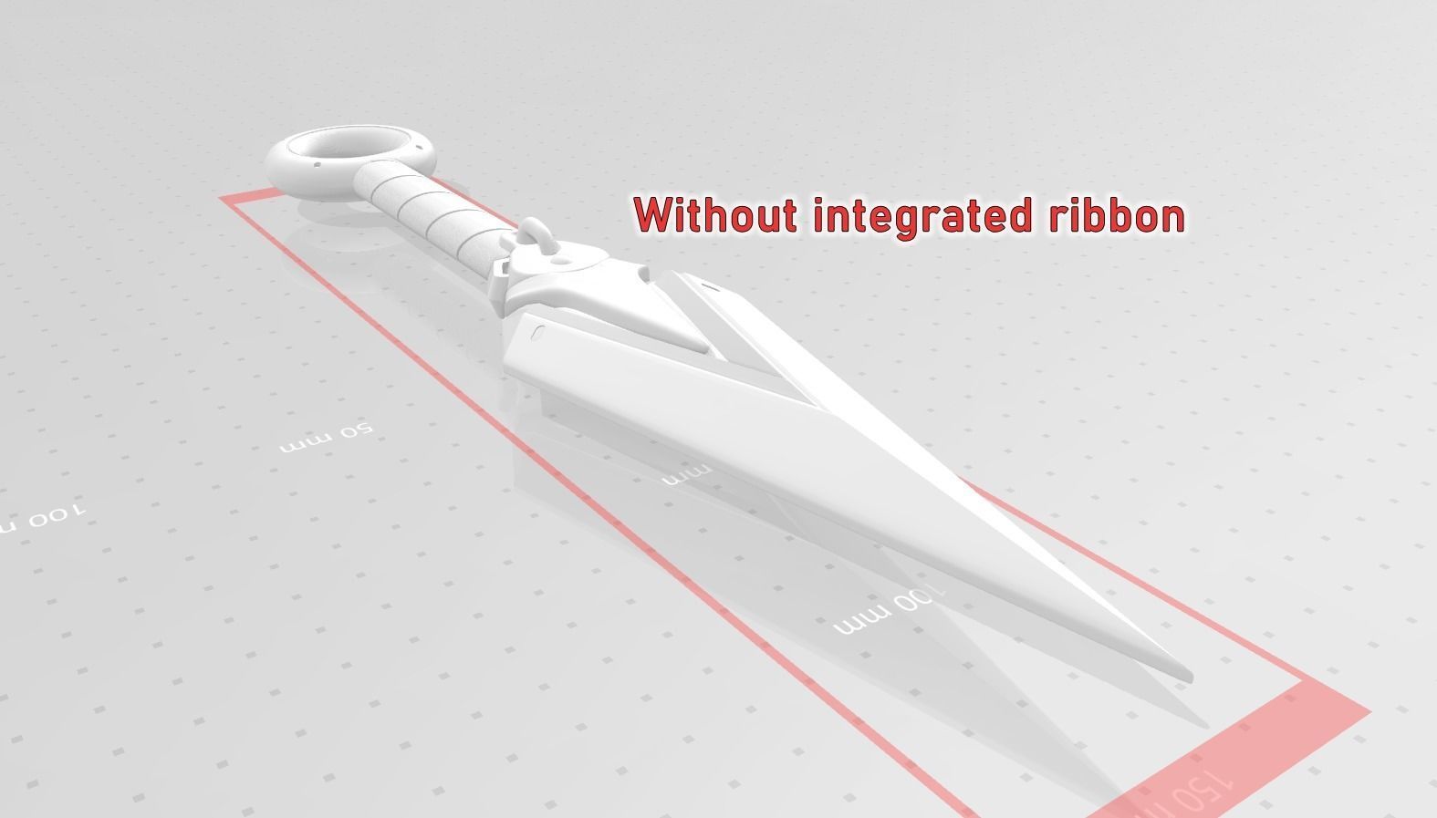 Overwatch - Kiriko kunai 3D print model_4