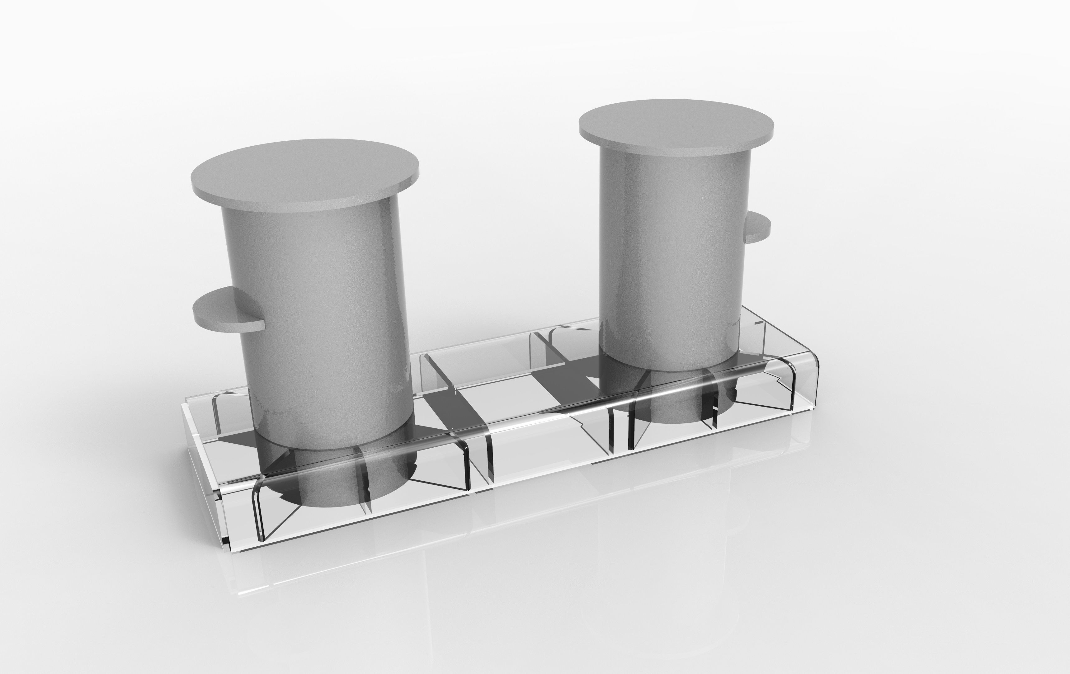 Ship Bollard 3D model_1